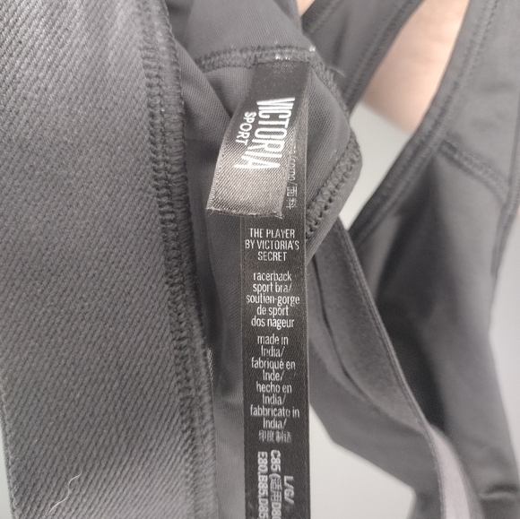 Victoria's Secret Sports Bra Size Large Color Black - Picture 3 of 3